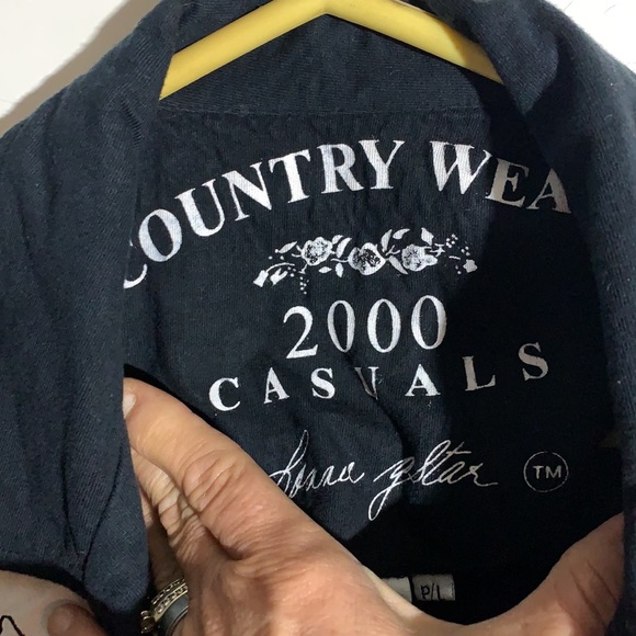 Good condition Country Wear 2000 linen short sleeve jacket size PL - Picture 3 of 4